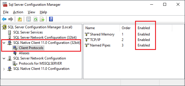 Troubleshooting SQL Connections
